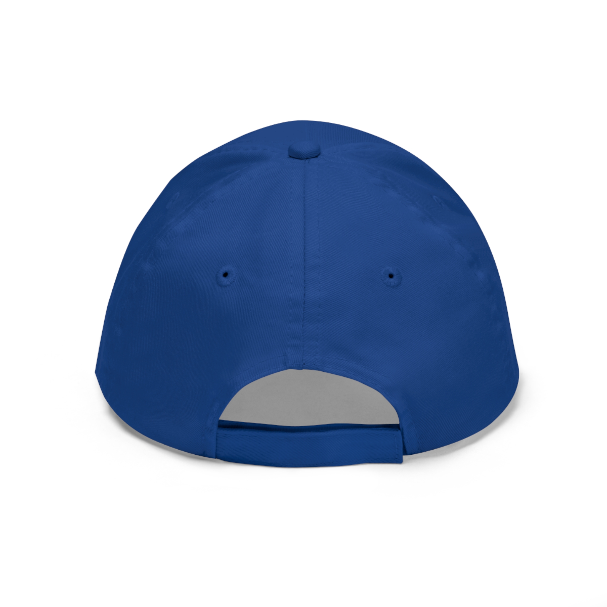 blue cap back